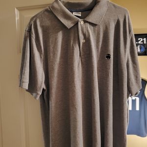 Brooks brothers gray polo